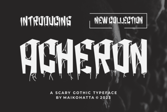 Acheron: A Modern Blackletter Font for Bold Branding