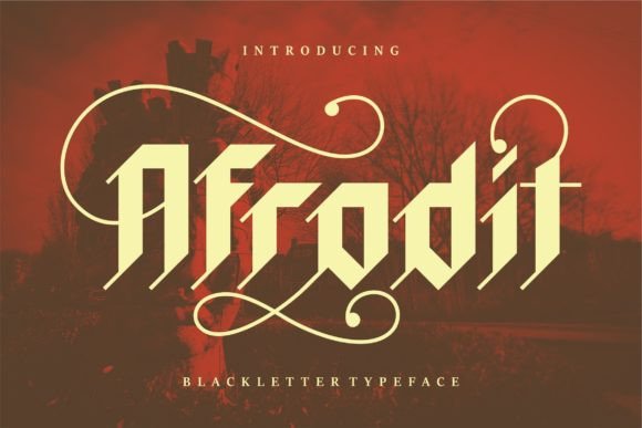 Afrodit: Making a Bold Statement in Modern Typography