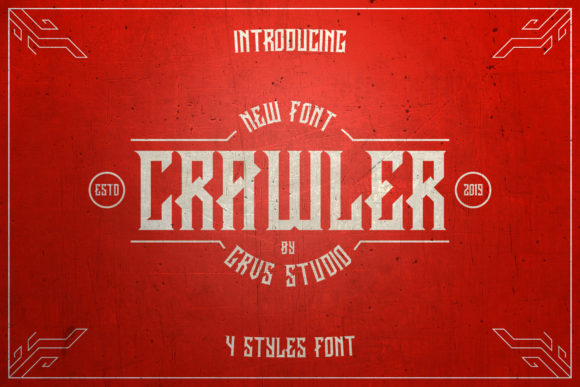 Crawler: The Blackletter Font for Bold Logo Design