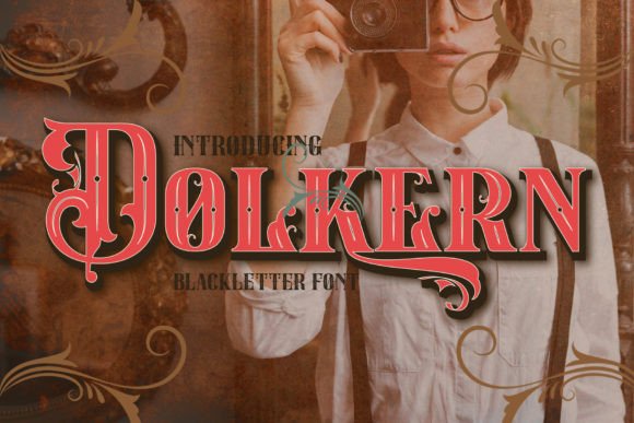 Dolkern: A Contemporary Blackletter for Bold Branding