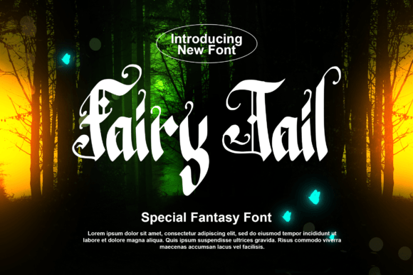 Fairy Tail Font: Unleashing Whimsy in Your Creative Projects