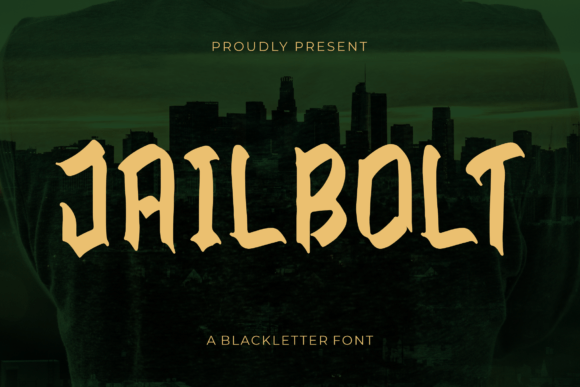 Jailbolt: The Bold Blackletter Font for Modern Branding
