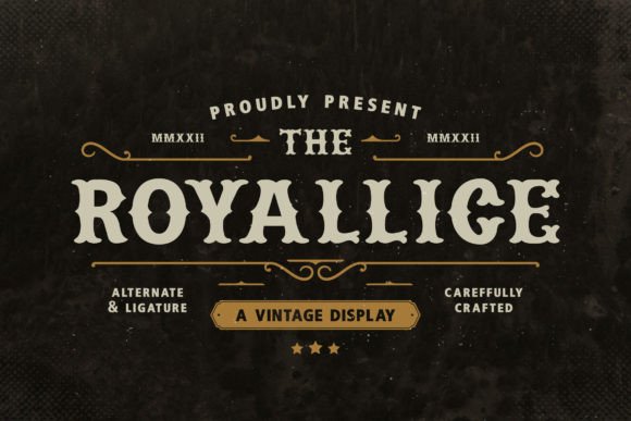 Royallice: A Vintage Blackletter Font with Modern Versatility