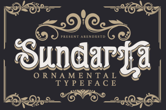 Sundarta: The Playfully Nostalgic Blackletter for Modern Design