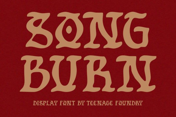 Tf Song Burn: A Blackletter Font for Bold, Modern Projects