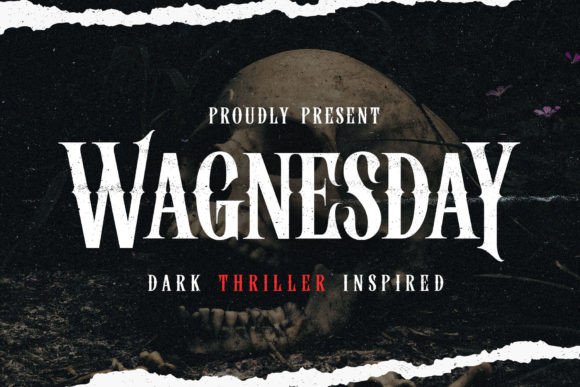 Wagnesday: The Blackletter Font for Modern Edge