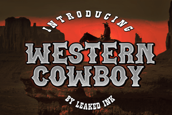 Western Cowboy: Mastering the Blackletter Aesthetic