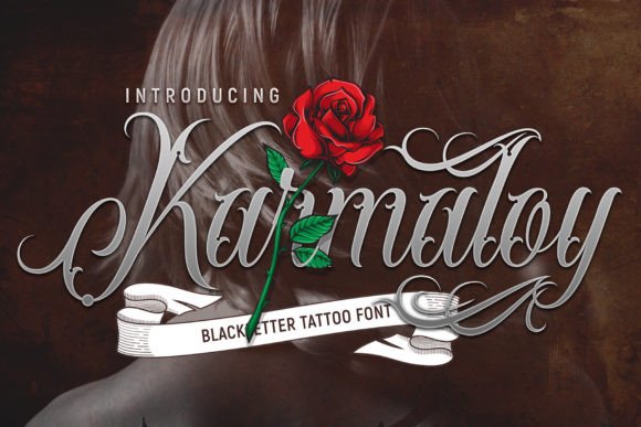 Why Karmaloy is the Modern Blackletter Font Your Brand Needs